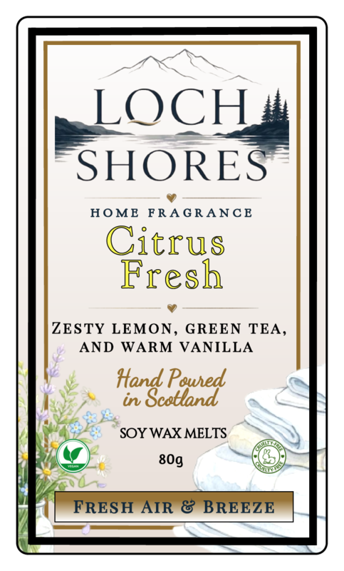 Citrus Fresh Clam Shell Wax Melt