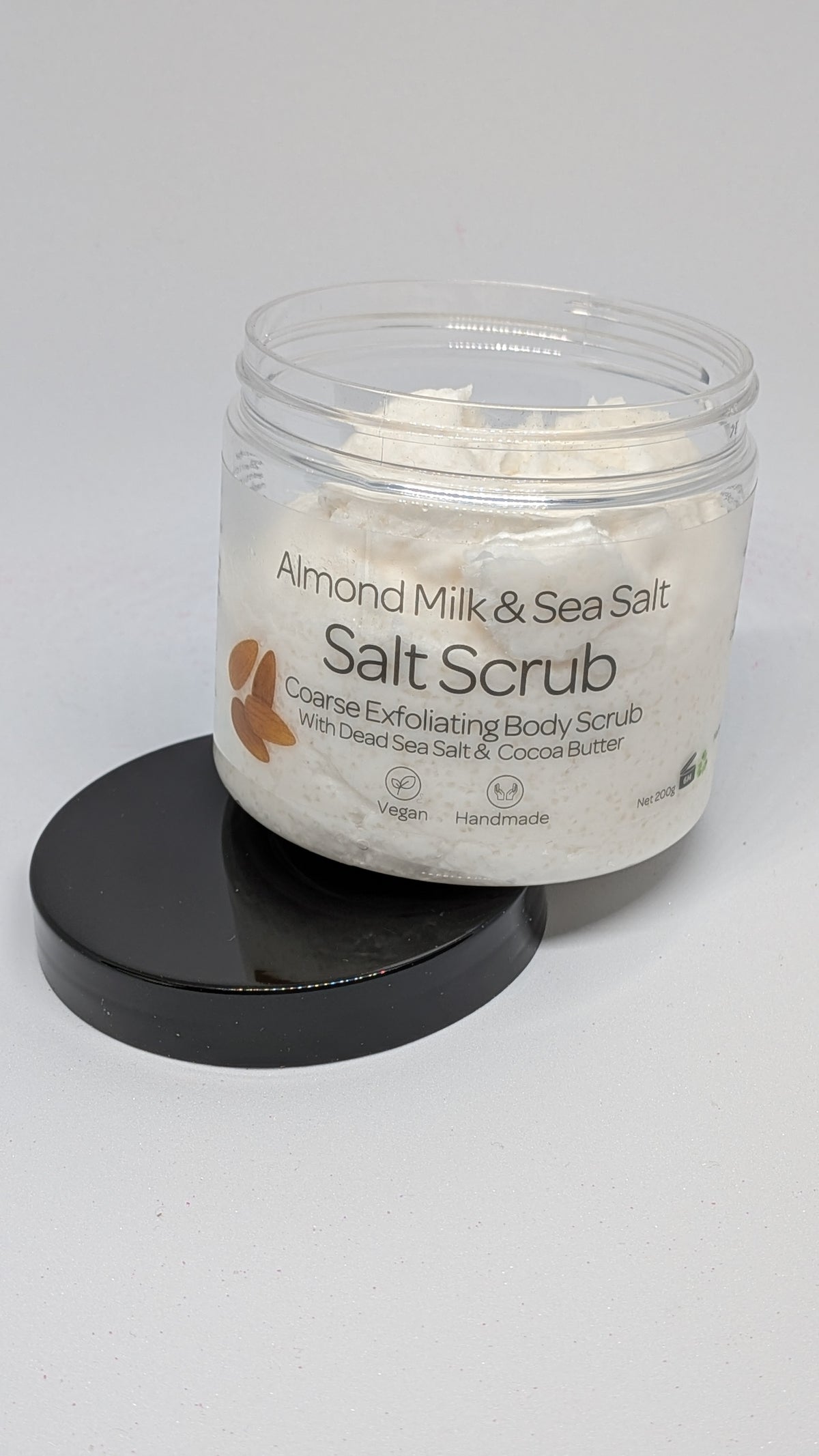 Almond Milk & Sea Salt Scrub