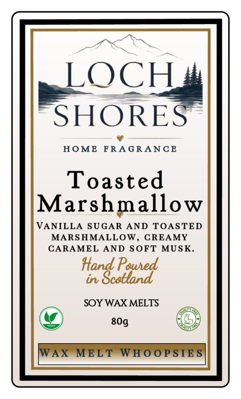Toasted Marshmallow Clam Shell Wax Melt