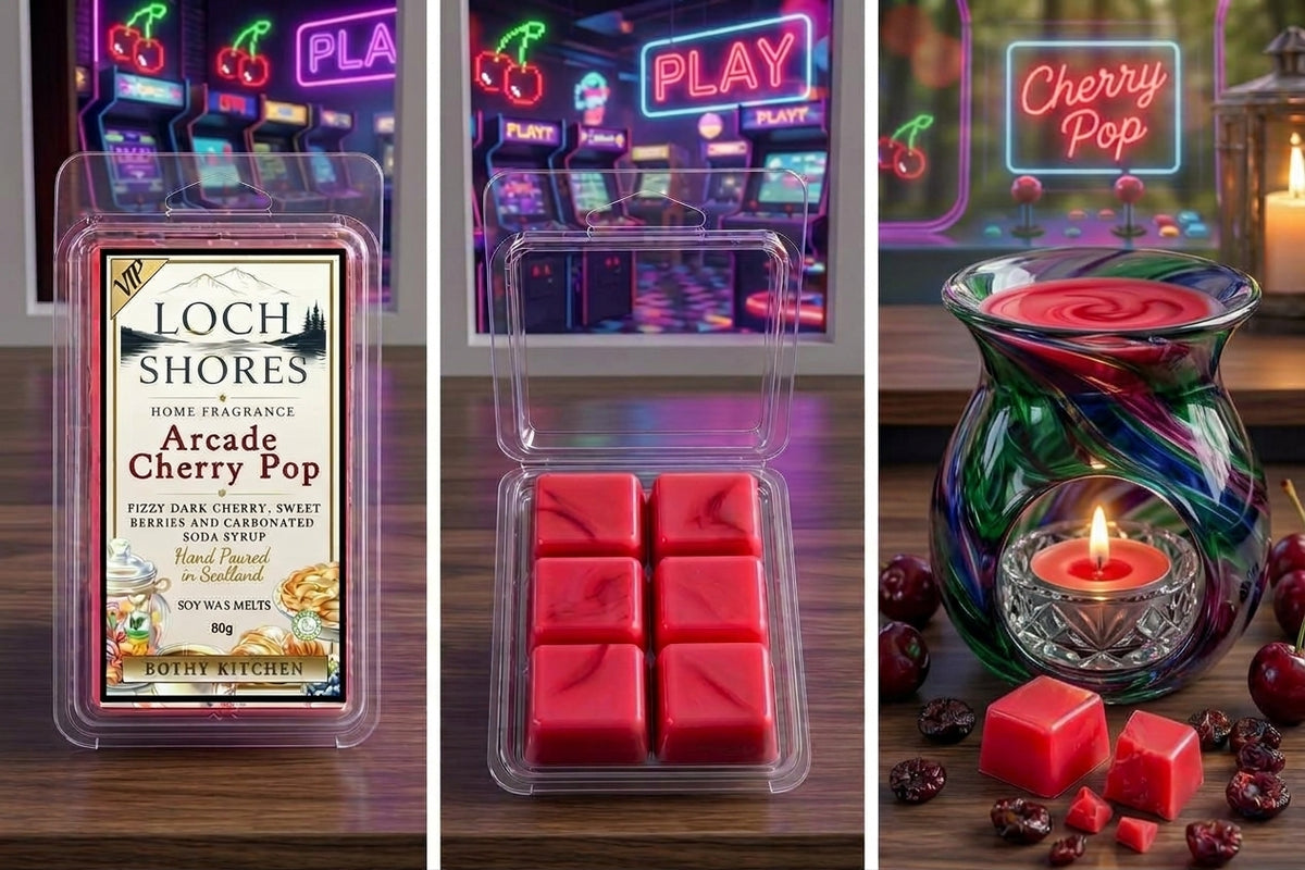Arcade Cherry Pop Clam Shell Wax Melt
