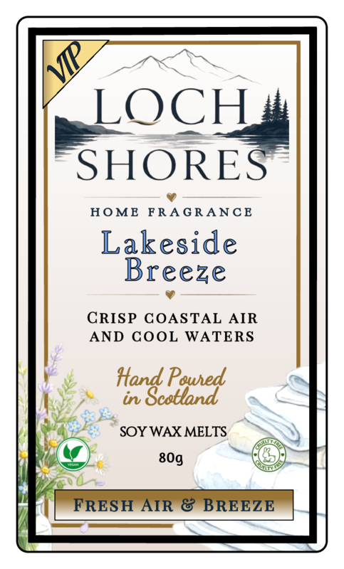 Lakeside Breeze Clam shell Wax Melt