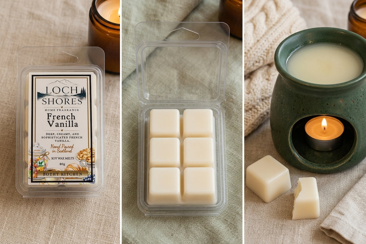 French Vanilla Clam Shell Wax Melt