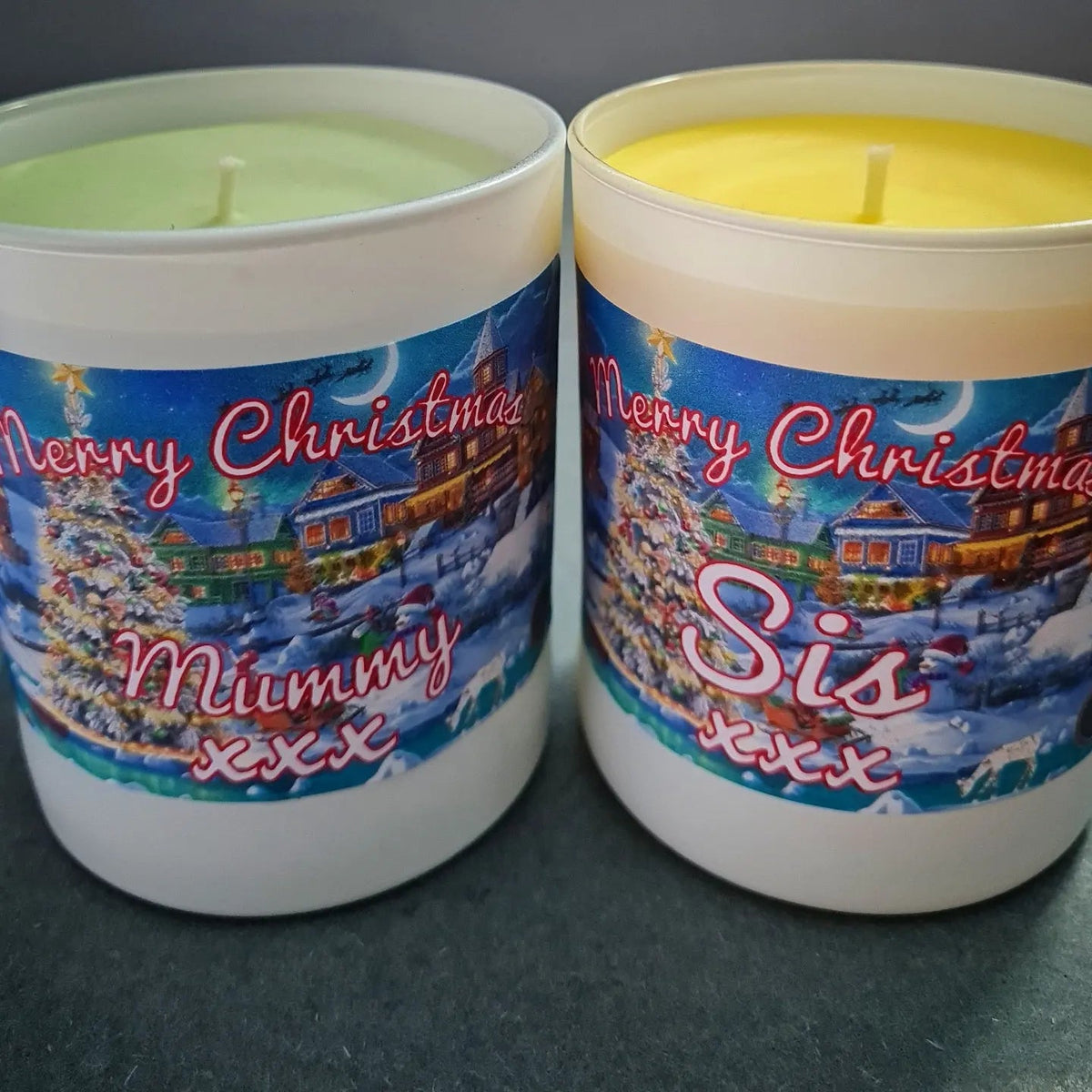 PERSONALISED CANDLES - HIGHLAND ROSE MELTS