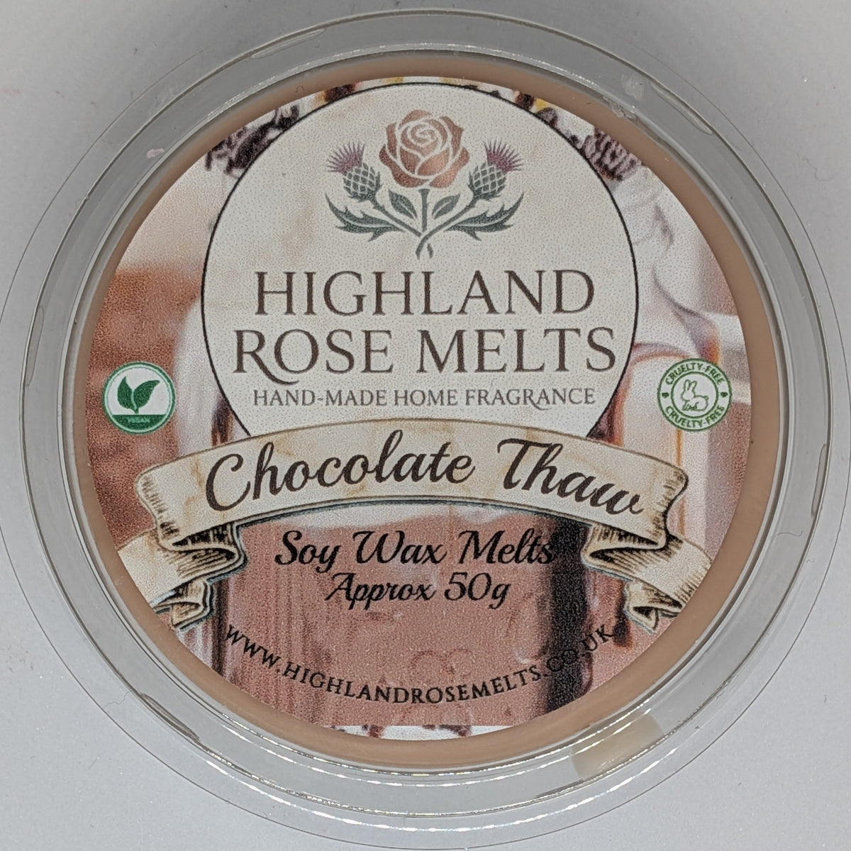 Chocolate Thaw Wax Melt Pot