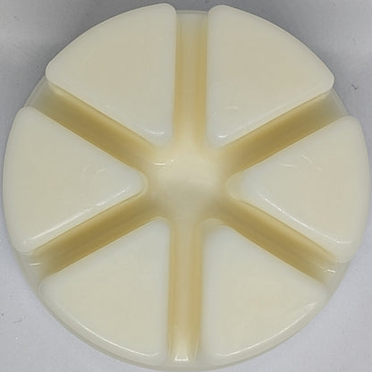 Wax melt close up coconut breeze