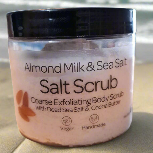 Almond Milk & Sea Salt Scrub